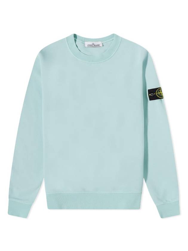 Wappen Patch Crew Neck Sweatshirt Mint - STONE ISLAND - BALAAN 1