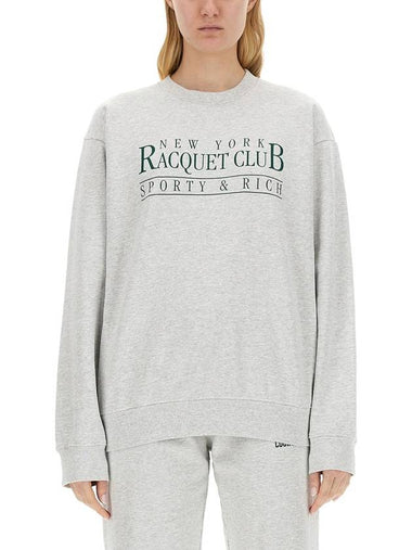 SWEATSHIRT WITH LOGO - SPORTY & RICH - BALAAN 1