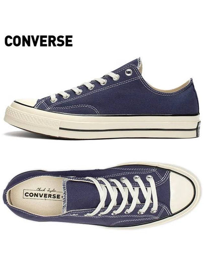 Chuck 70 OX Low Top Sneakers Uncharted Waters - CONVERSE - BALAAN 2