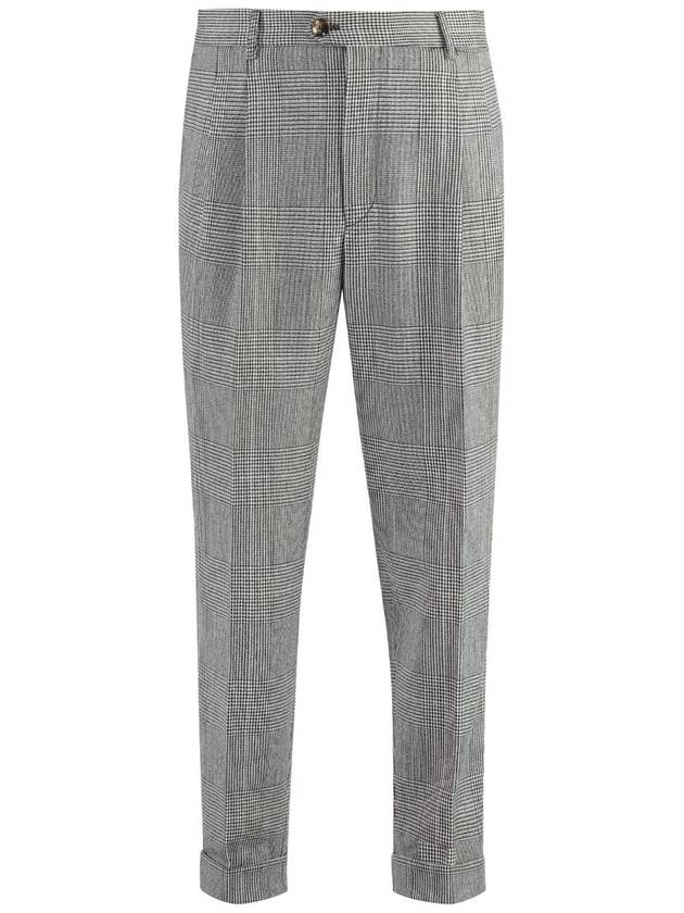 Pt01 Wool Blend Trousers - PT01 - BALAAN 1