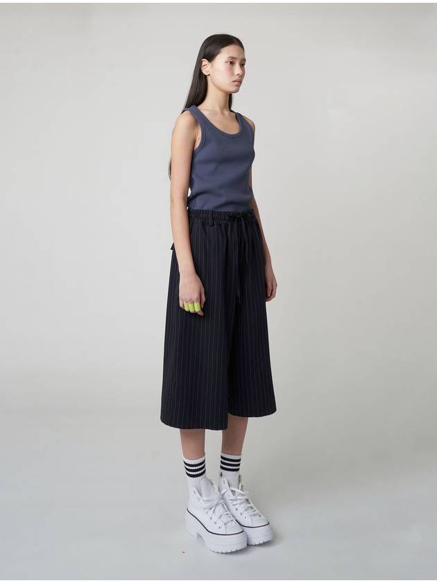 Ribbed Sleeveless Dark Blue - ATHPLATFORM - BALAAN 4