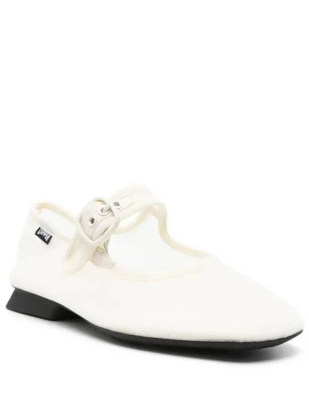 Casi Myra Mary Jane Flat Shoes White - CAMPER - BALAAN 3