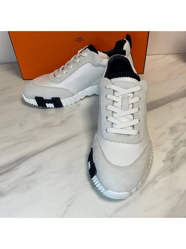 Bouncing Low Top Sneakers Blanc - HERMES - BALAAN 3