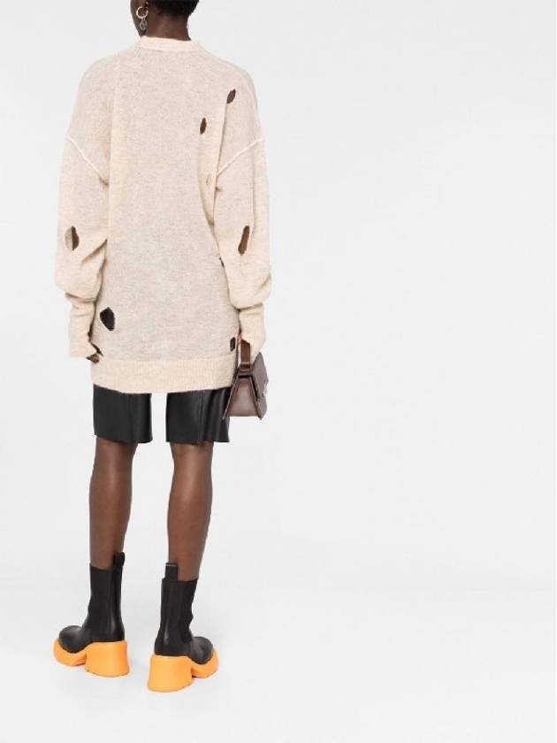 MM6 Cardigan Beige - MAISON MARGIELA - BALAAN 9