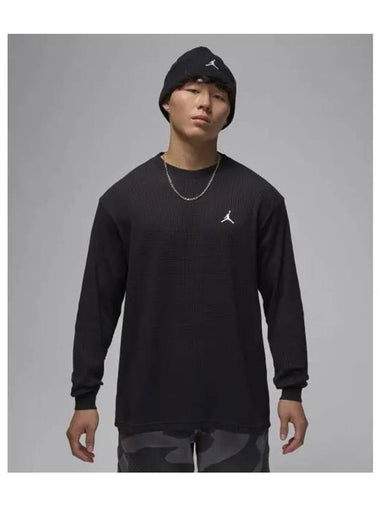 Jordan Essential Long Sleeve T-Shirt Black - NIKE - BALAAN 1