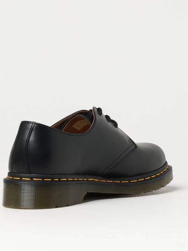 1461 Smooth 3 Hole Leather Loafers Black - DR. MARTENS - BALAAN 4