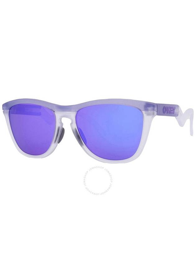 Oakley Frogskins Hybrid Prizm Violet Round Men's Sunglasses OO9289 928901 55 - OAKLEY - BALAAN 3