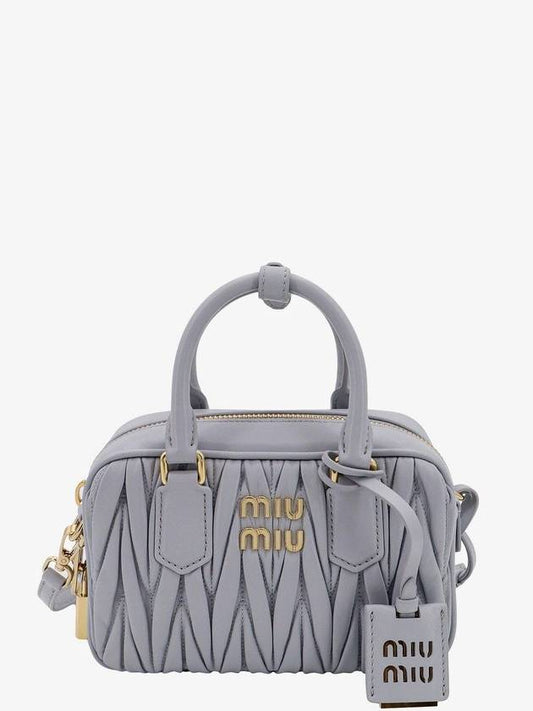 Matelasse Nappa Leather Tote Bag Cornflower - MIU MIU - BALAAN 1