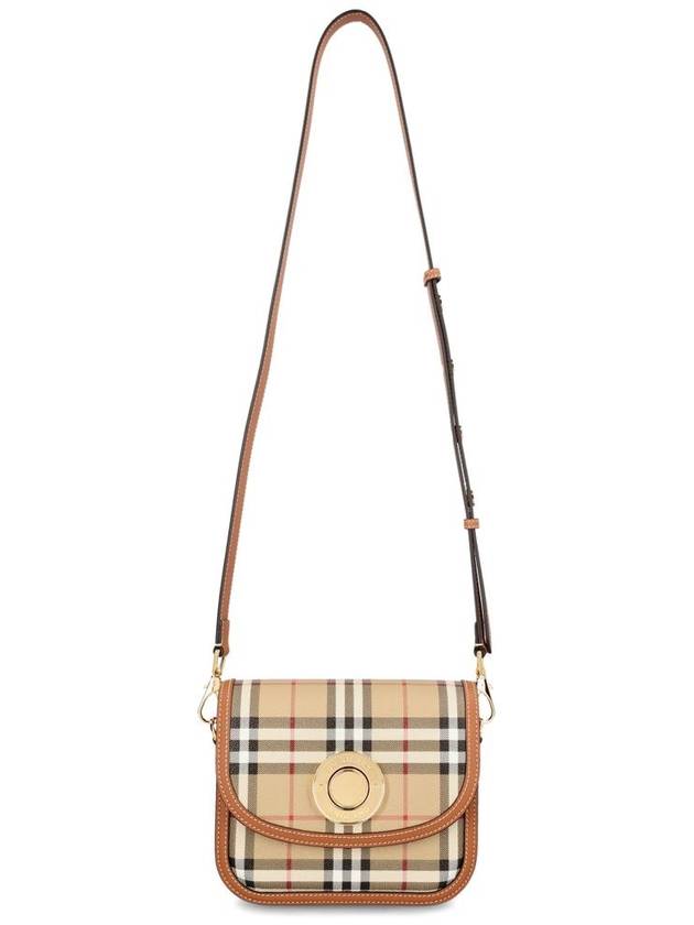 Elizabeth Check Pattern Small Cross Bag Beige - BURBERRY - BALAAN 2