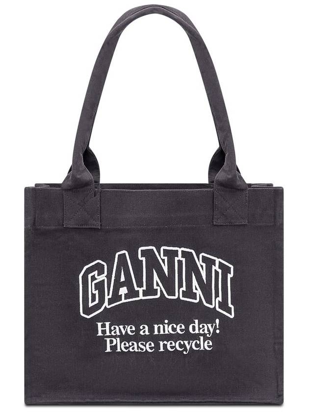 Ganni Large Shopper Bag. - GANNI - BALAAN 1