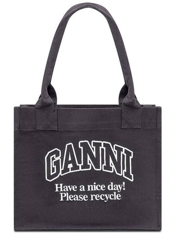 Ganni Large Shopper Bag. - GANNI - BALAAN 1