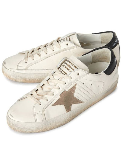 Superstar Leather Low Top Sneakers White - GOLDEN GOOSE - BALAAN 2