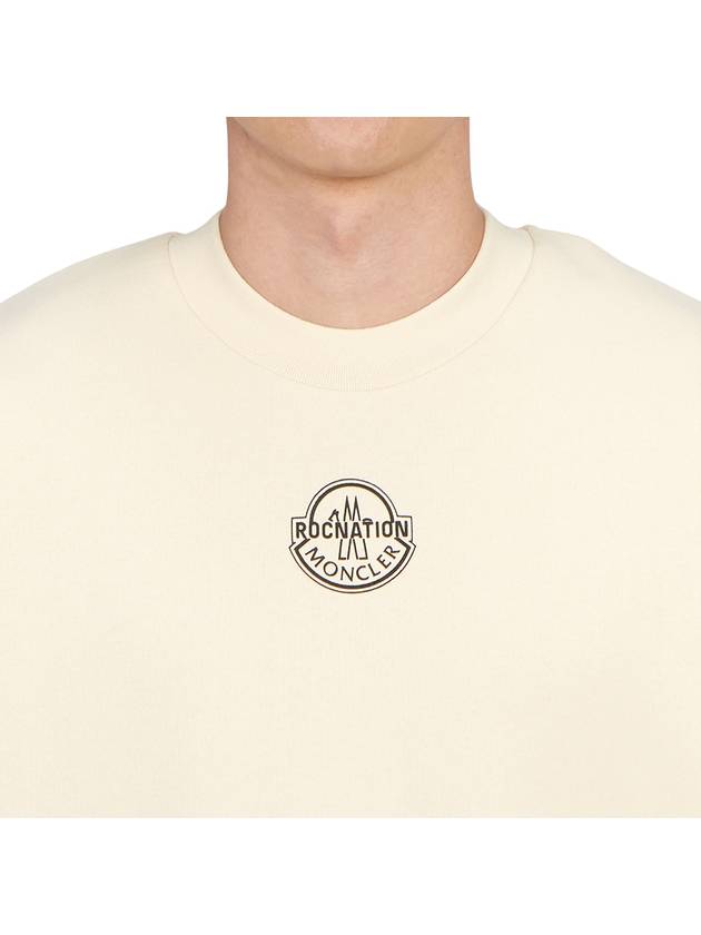 Genius Sweatshirt Ivory - MONCLER - BALAAN 6