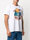 Soul Planet Short Sleeve T-Shirt White - VALENTINO - BALAAN 10