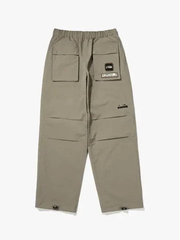 Diadora Winter Fit Crew Balloon Woven Pants KHAKI - DIADORA - BALAAN 1