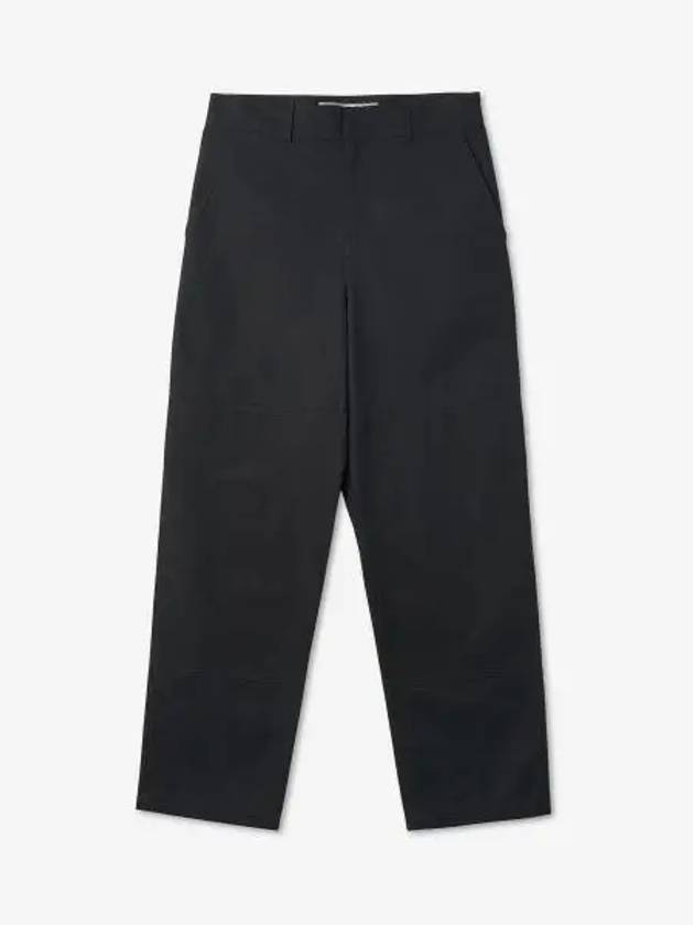 Diag Logo Carpenter Straight Pants Black - OFF WHITE - BALAAN 2