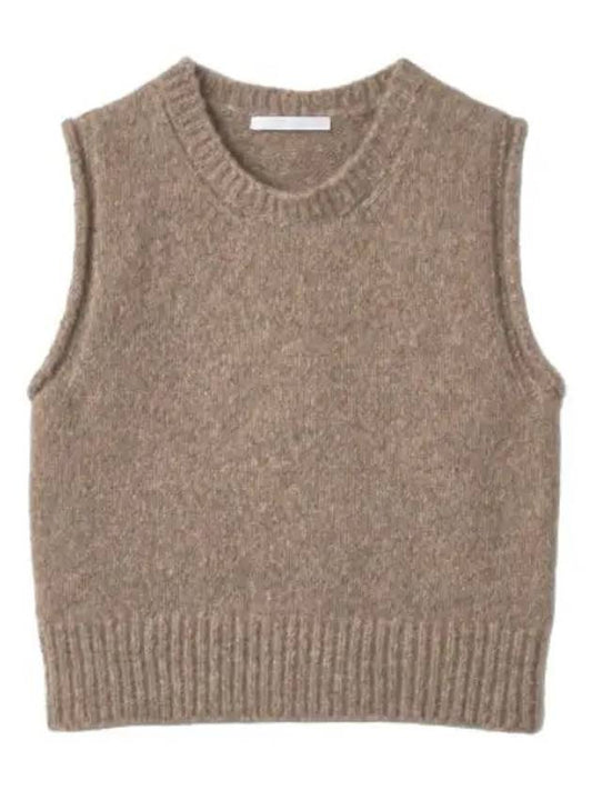 Wool Vest Brown - HELMUT LANG - BALAAN 1