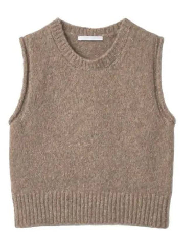 Wool Vest Brown - HELMUT LANG - BALAAN 1