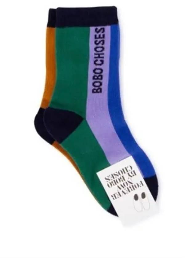 Kids Multicolor Socks 222AI031 010 - BOBO CHOSES - BALAAN 1