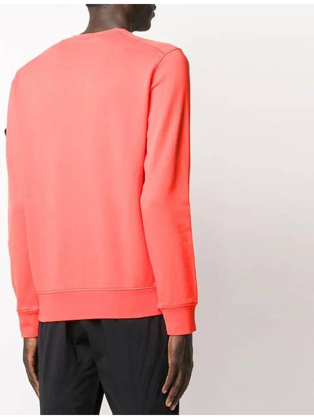 Garment Dyed Cotton Crewneck Sweatshirt Orange - STONE ISLAND - BALAAN 5