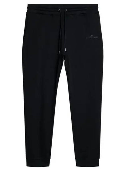 Alpha Logo Print Track Pants Black - J.LINDEBERG - BALAAN 2