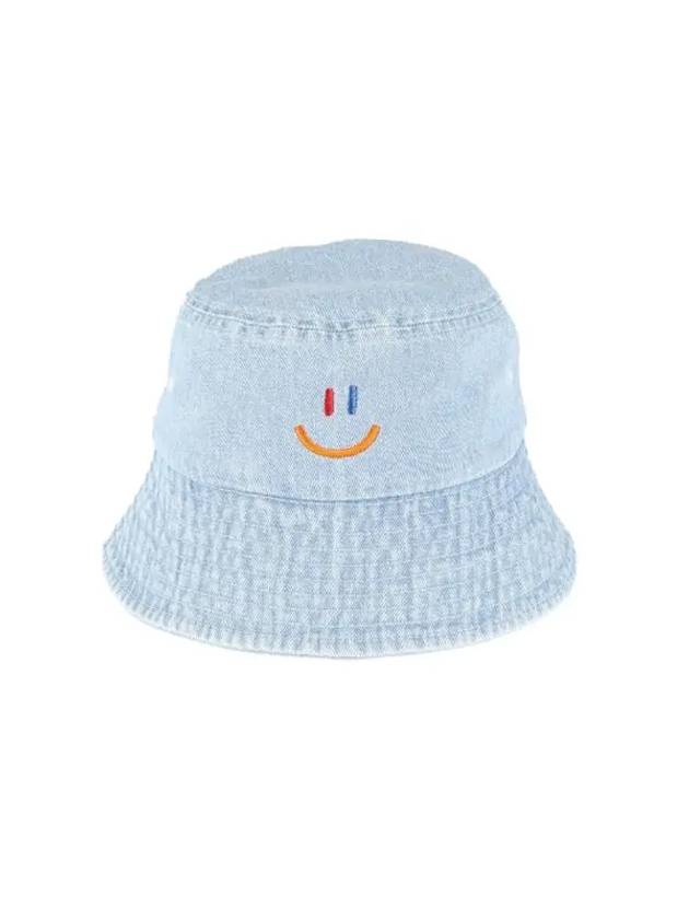 Lala Denim Bucket Hat Light Blue - LALA SMILE - BALAAN 1