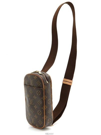 Monogram Genji Kangjwi Waist Hip Sack Bum Bag Cross M51870 - LOUIS VUITTON - BALAAN 2