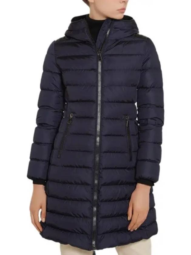 Talev TALEV Hood Long Padding Navy - MONCLER - BALAAN 5