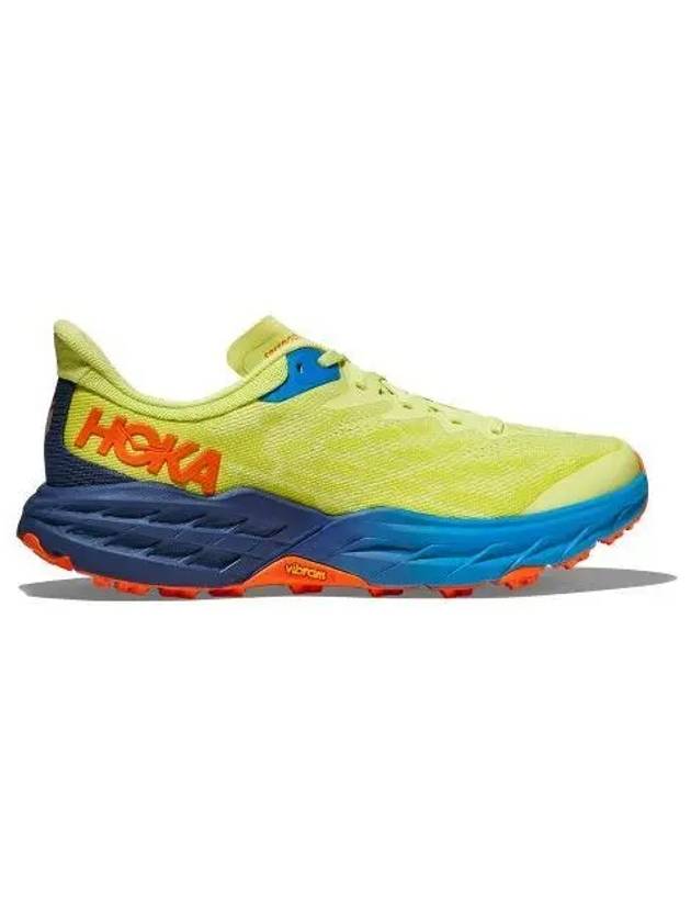 Speedgoat 5 Low Top Sneakers Neon Yellow - HOKA ONE ONE - BALAAN 2