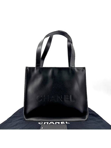 Patent tote bag shoulder - CHANEL - BALAAN 1