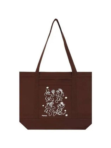 Vincent Chang Dot Bag Brown - PALMES - BALAAN 1