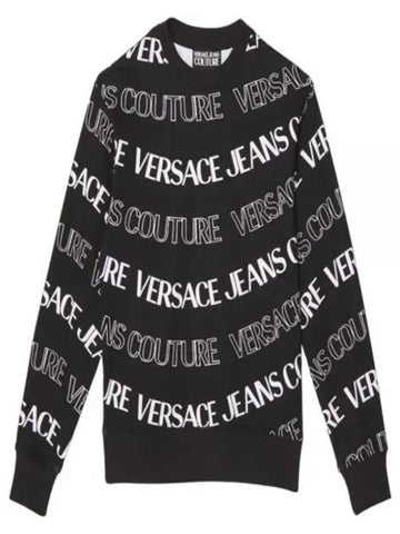 24 LOGOWAVE SWEATSHIRT 76GAI3R0 FS129 899 logo wave - VERSACE - BALAAN 1