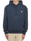 Fox Head Patch Regular Hoodie Navy - MAISON KITSUNE - BALAAN 2