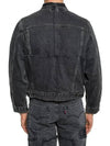 Men s Levi Fraid Denim Jacket Black MAH19JA210 999 - VETEMENTS - BALAAN 4