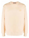 Men's Face Patch Sweatshirt Pink - ACNE STUDIOS - BALAAN 2