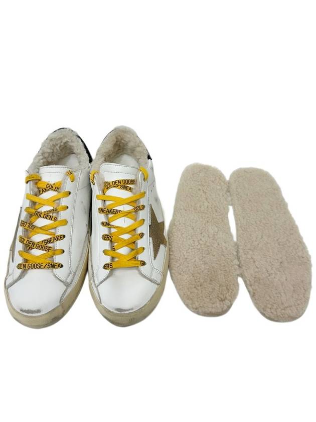 Superstar Shearing Low Top Sneakers White - GOLDEN GOOSE - BALAAN 5