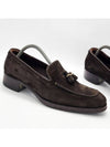 Men s Edgar Tassel Loafers Suede Brown - TOM FORD - BALAAN 6