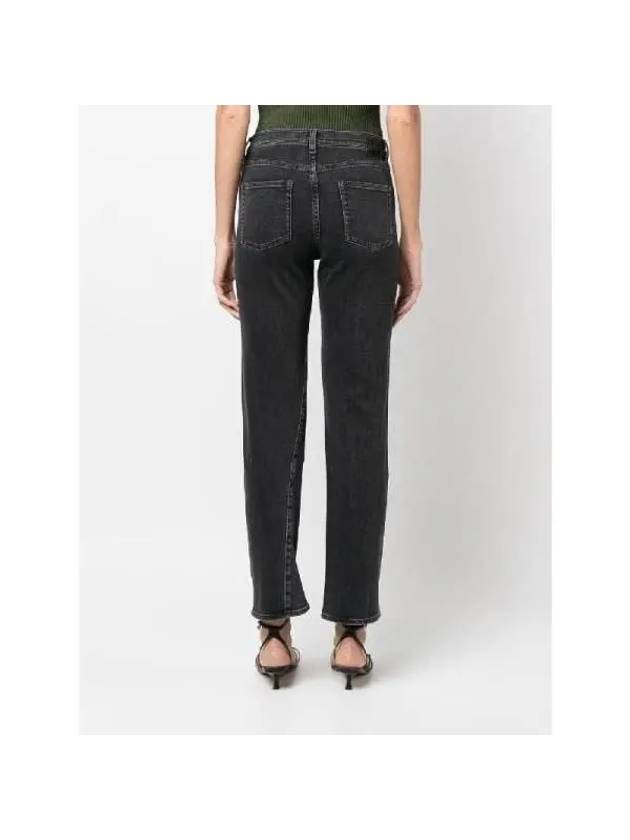 Twisted Seam Straight Jean Grey - TOTEME - BALAAN 3