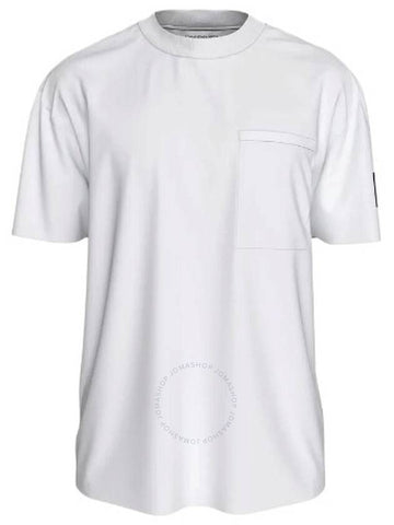 Calvin Klein Mix Media Regular Fit Tee Size X Large - CALVIN KLEIN - BALAAN 1