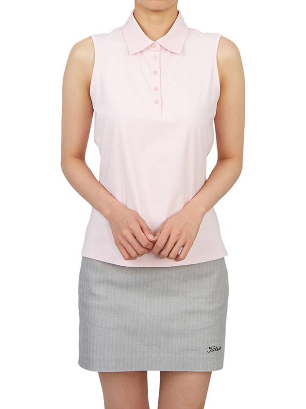 Featherweight Polo Sleeveless Blush - G/FORE - BALAAN 6