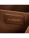 Checked Leather Camera Cross Bag Brown - BURBERRY - BALAAN 7