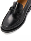 Gancini Ornament Loafer Black - SALVATORE FERRAGAMO - BALAAN 8