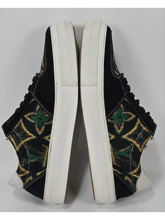 Jacquard Woven LV Olly Sneakers 245 - LOUIS VUITTON - BALAAN 4