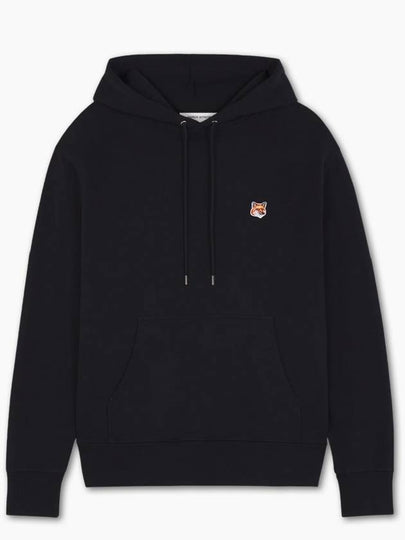 Fox Head Patch Regular Hoodie Black - MAISON KITSUNE - BALAAN 2