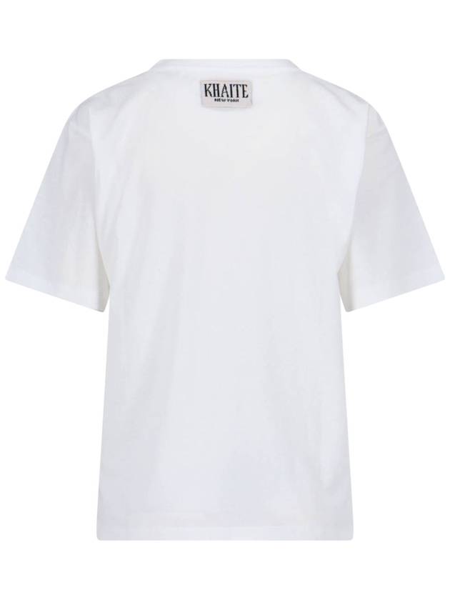 KHAITE T-shirts and Polos White - KATE - BALAAN 2