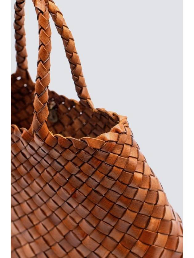 Santa Croce Small Tote Bag Tan - DRAGON DIFFUSION - BALAAN 6