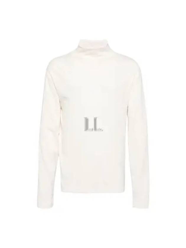 Cotton Long Sleeve Turtleneck Cream - LEMAIRE - BALAAN 2