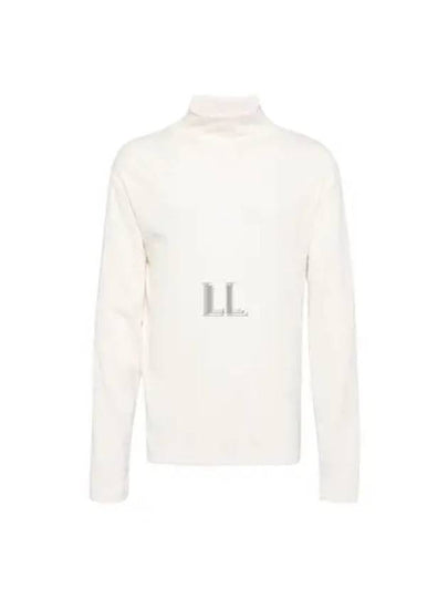 Cotton Long Sleeve Turtleneck Cream - LEMAIRE - BALAAN 2