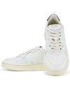 Medalist Black Tab Low Top Sneakers White - AUTRY - BALAAN 4