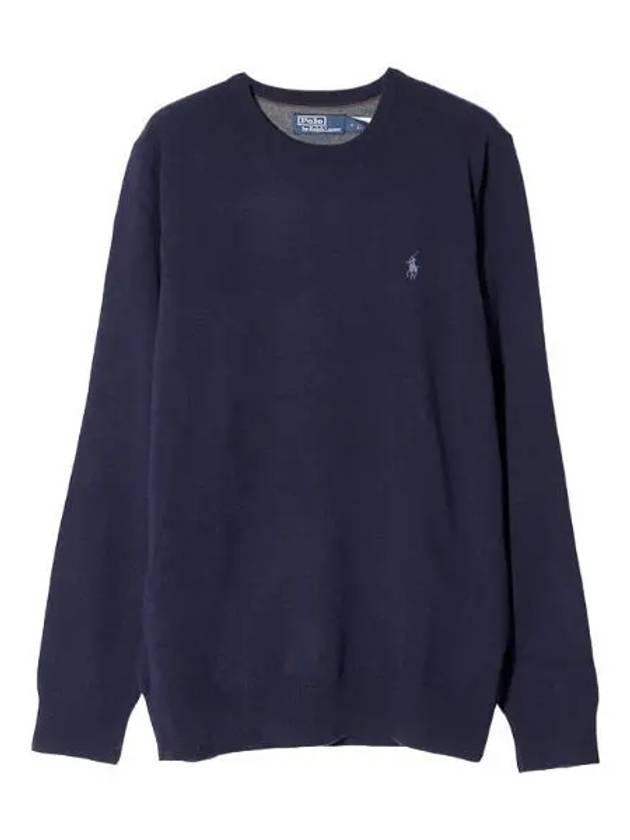 Pony logo round knit men - POLO RALPH LAUREN - BALAAN 1